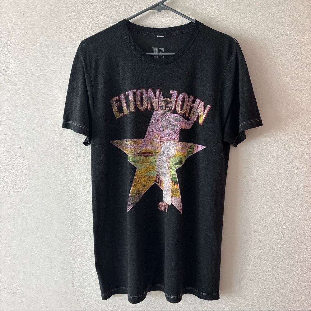 Elton John Farewell Yellow Brick Road concert T-shirt, Size medium